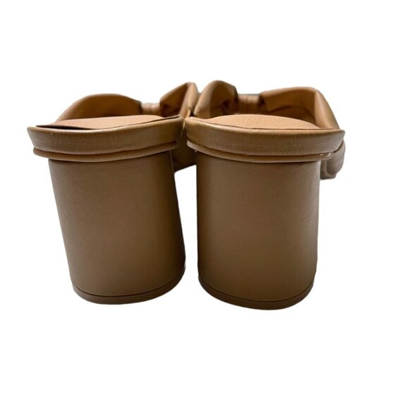 Torrid Womens New Beige Chunky Heel Y2K 90s Thong Heel Sandals Size 7.5WW - Picture 6 of 9